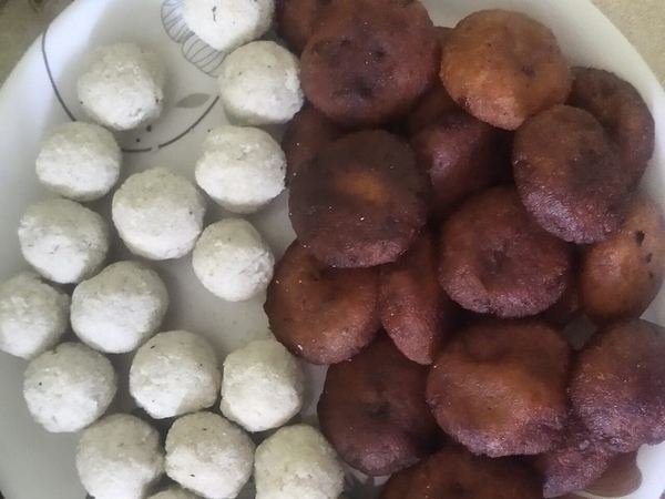 मलई लाडू